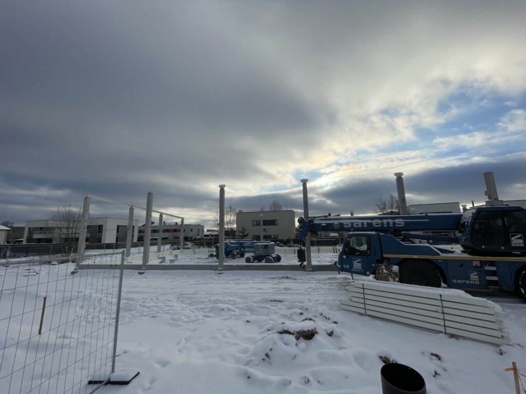 Šilas Šaulio g. 70 (Šaulio g. 70) - Food store - construction photos