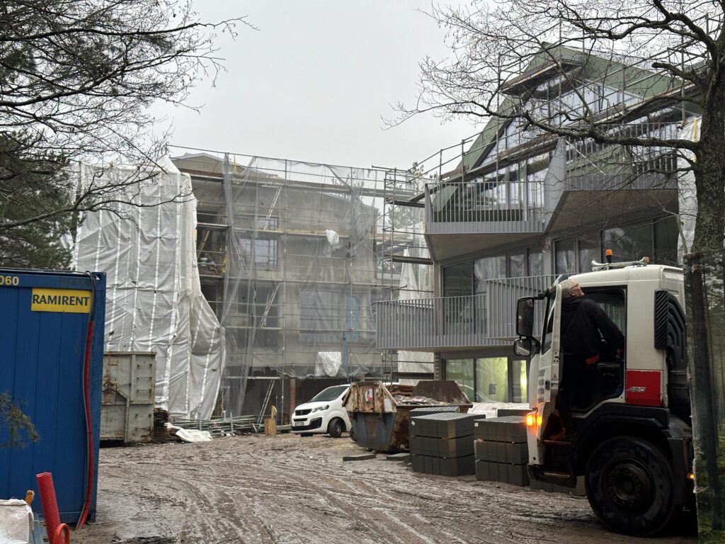 Kopų slėnis (Užkanavės g. 33) - Multi apartment - construction photos