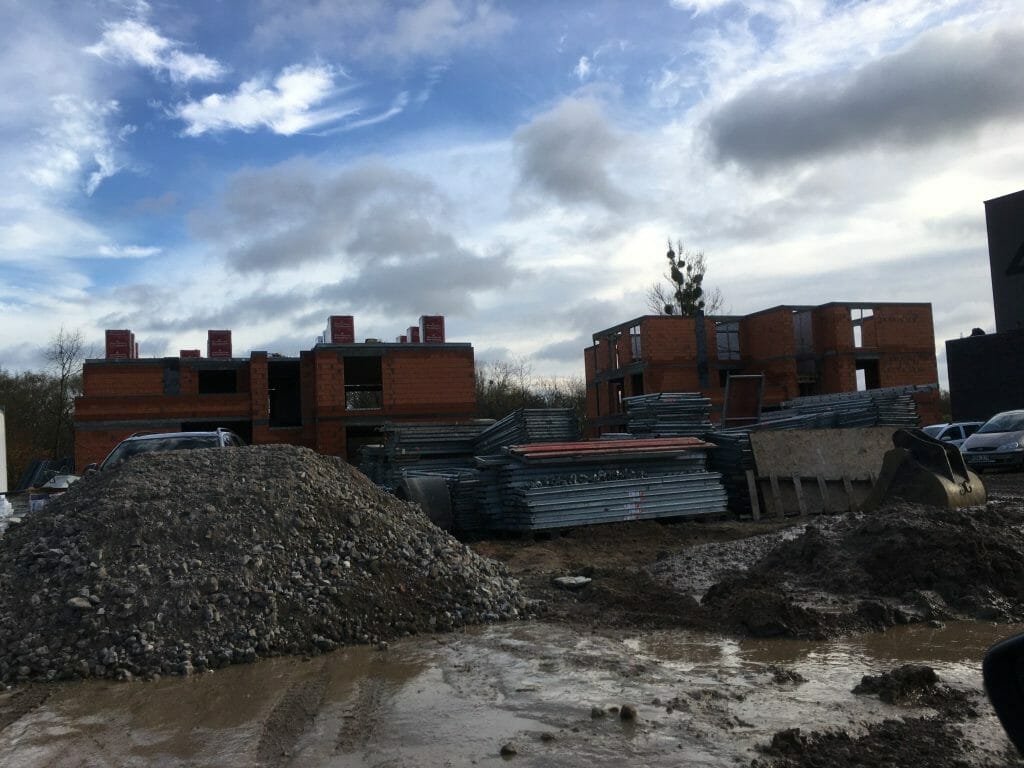 Kiara - saulėti namai (Svirbygalos g. 37) - Multi apartment - construction photos