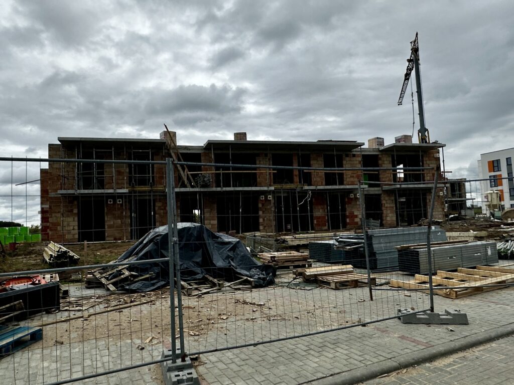 Saulės butai 8 etapas (Ragainės g. 17) - Multi apartment - construction photos