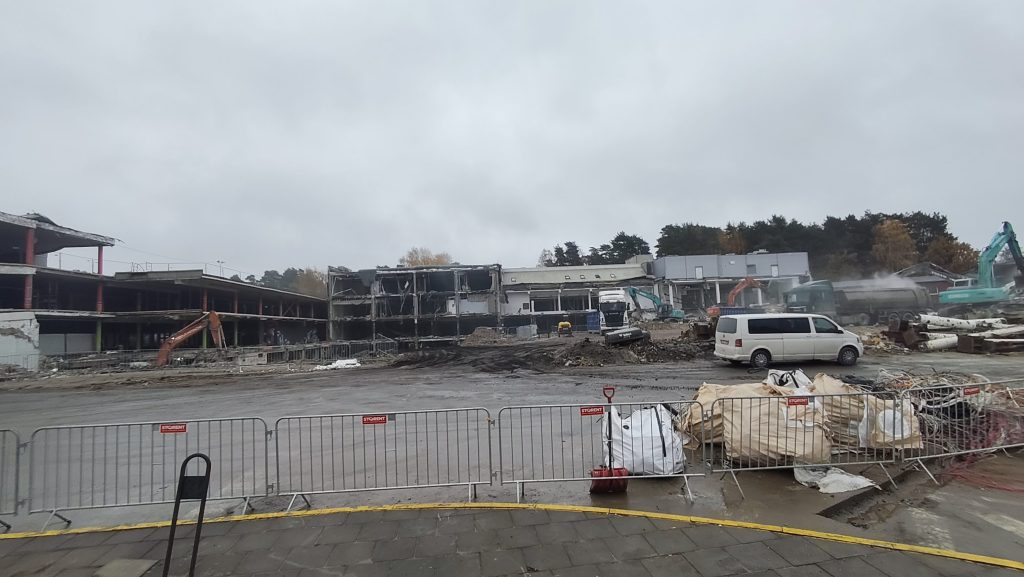 PC Mada rekonstrukcija (Viršuliškių g. 40, 42) - Shopping center - construction photos