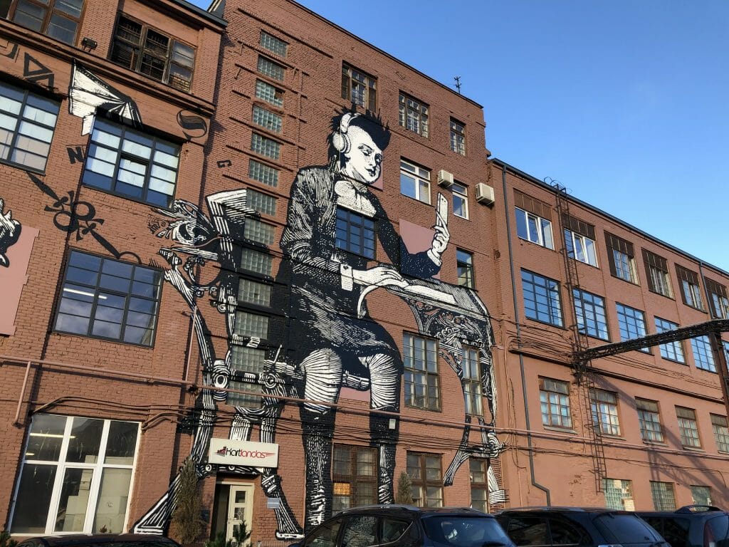 Drobės fabrikas (Drobės g. 62) - Office center - construction photos