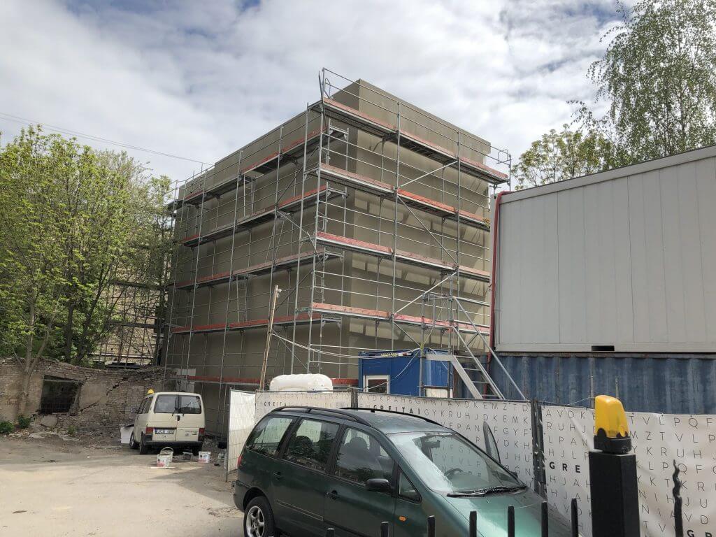 Raugyklos g. 3 (Raugyklos g. 3) - Multi apartment, Office center - construction photos