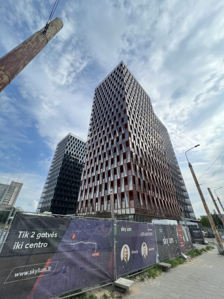 Skylum 2 etapas (Viršilų g. 6) - Multi apartment - construction photos