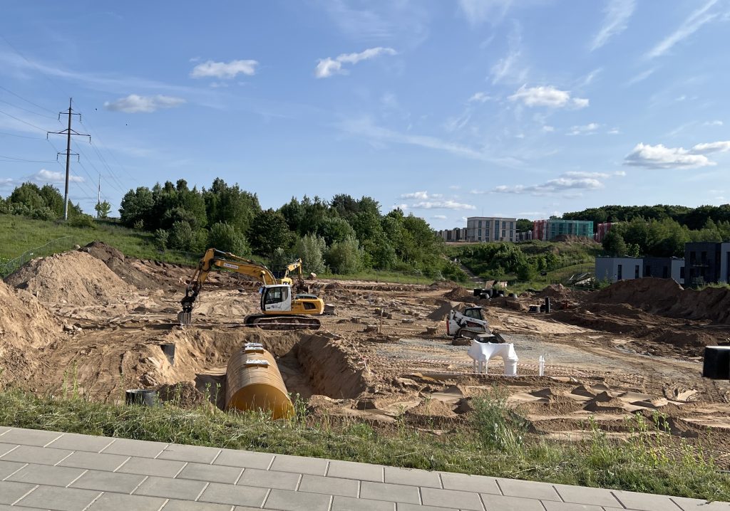 EMSI Mozūriškių g. 71 (Mozūriškių g. 71) - Petrol station - construction photos