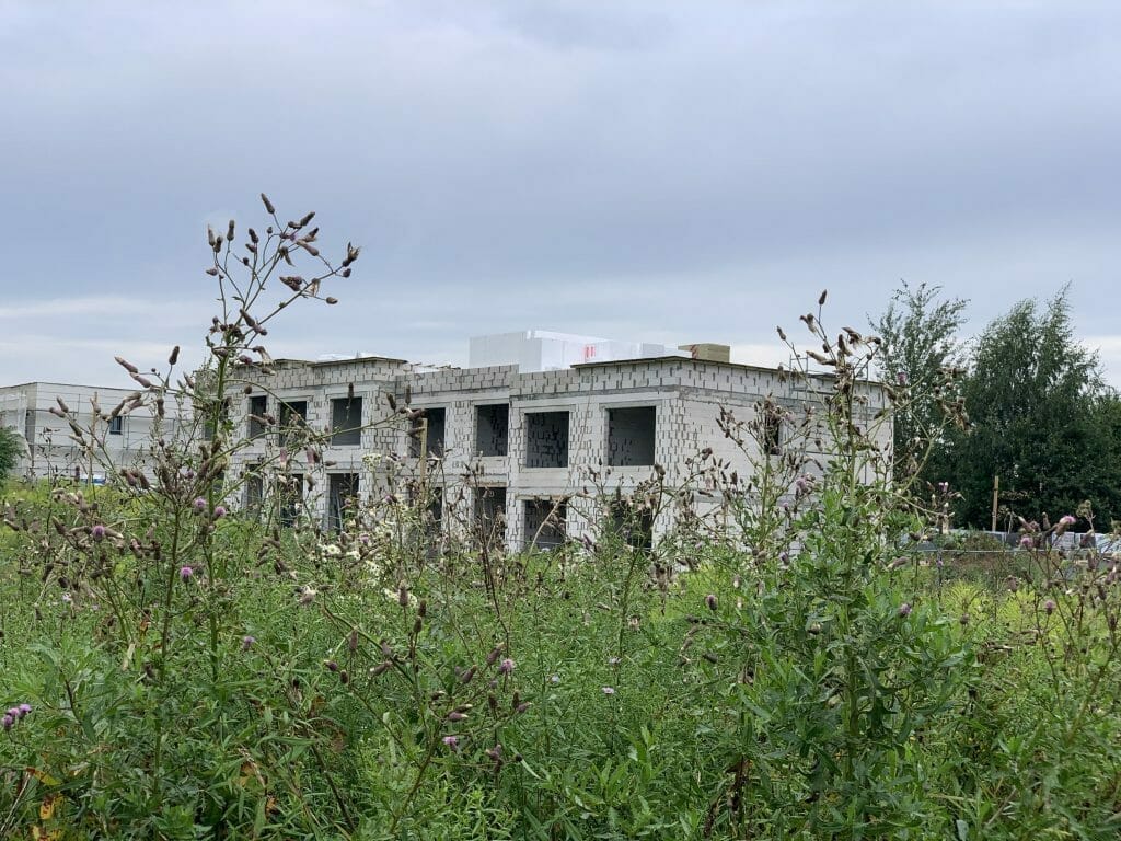 24 terasos (Tarandės g. 24C, 24D, 24E, 24F, 24G, 24H, 24J, 24K, 24L, 24M, 24N, 24P) - Row housing - construction photos