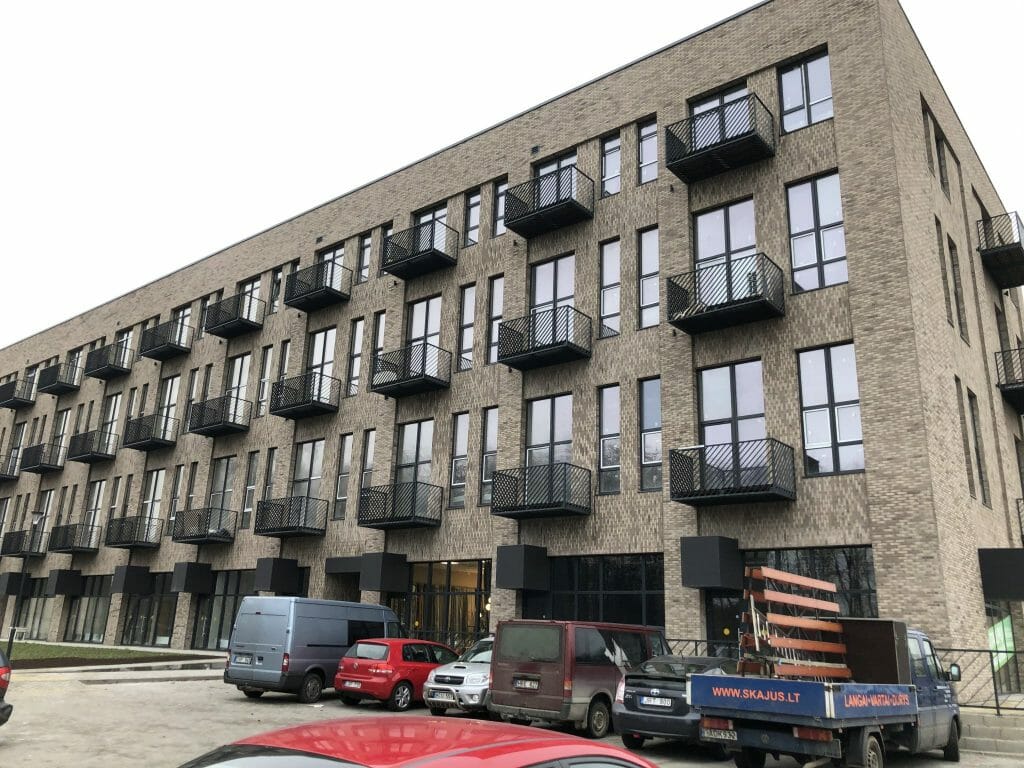 Kalniečių parko namai (S. Žukausko g. 2B) - Multi apartment - construction photos