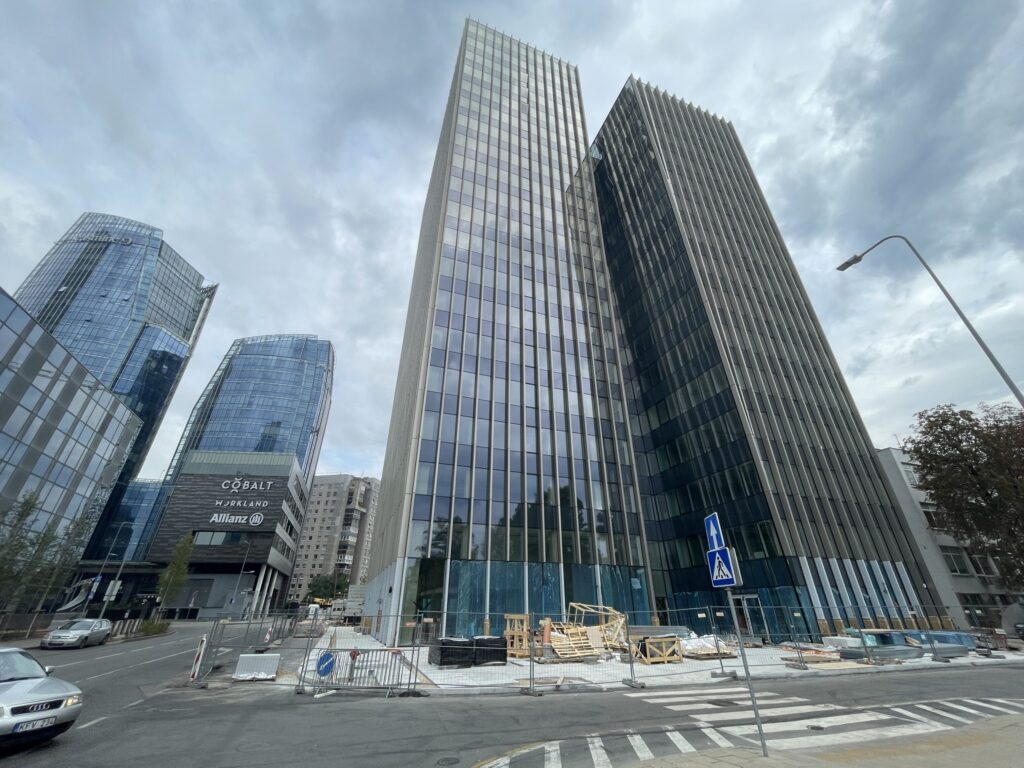 FLOW (Lvovo g. 21A) - Office center - construction photos