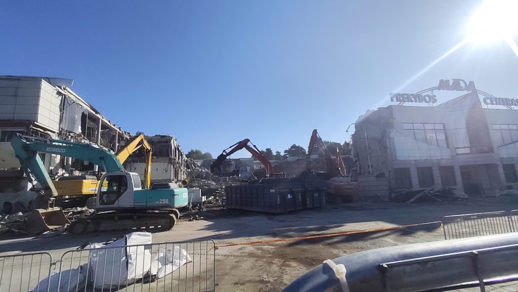 PC Mada rekonstrukcija (Viršuliškių g. 40, 42) - Shopping center - construction photos