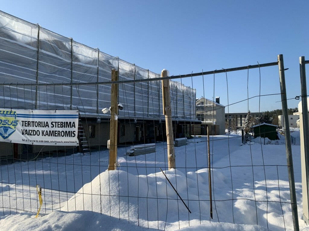 Riverland 1 etapas (Lazdynėlių g. 51, 53, 55, 57, 59, 61, 63) - Row housing - construction photos