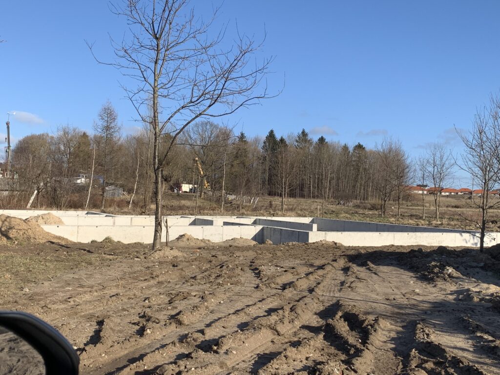 Saulės kalvos (Akacijų g. 1, 2, 3, 4, 5, 6, 7, 8, 9, 10, 11, 12, 13, 14, 15, 16, 17, 18, 19, 20, 21, Jazminų g. 1, 3, 5, 7, 9, 11, 13, 15, 17) - Private house community - construction photos