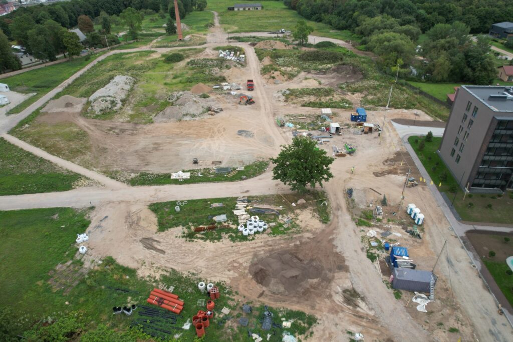 Matau Kauną 1 etapas (Antakalnio g. 42) - Daugiabutis - statybų nuotraukos