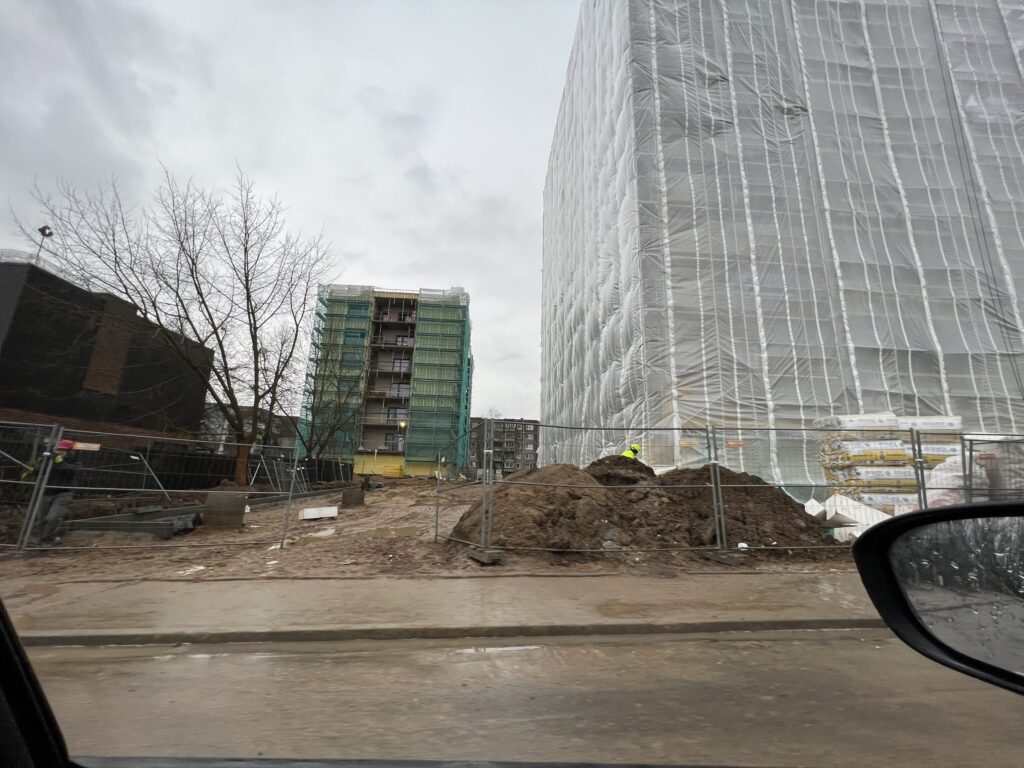 O5 NAMAI (Žeimenos g. 82) - Multi apartment - construction photos