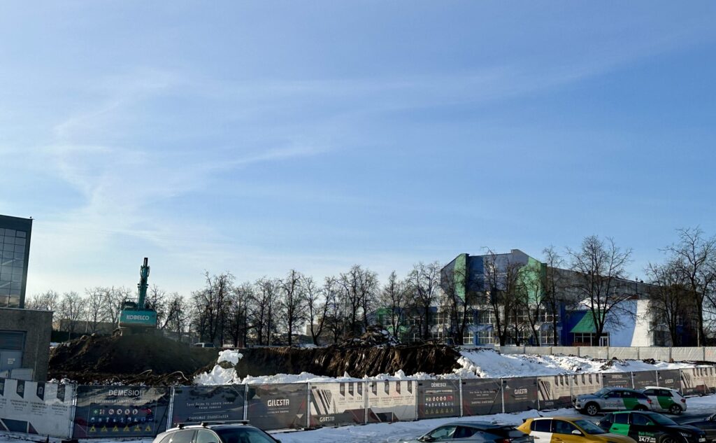 Aerocity Dariaus ir Girėno g. 40 (Dariaus ir Girėno g. 40) - Office center, Sports arena - construction photos