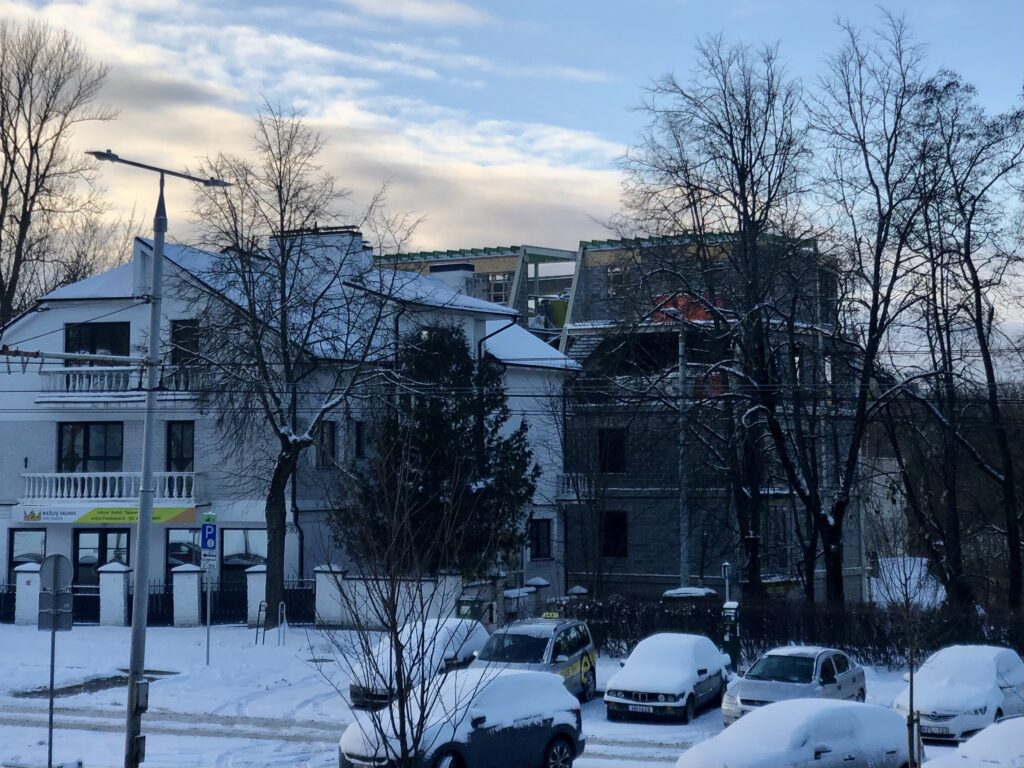 Namas Tau (Antakalnio g. 26) - Multi apartment - construction photos