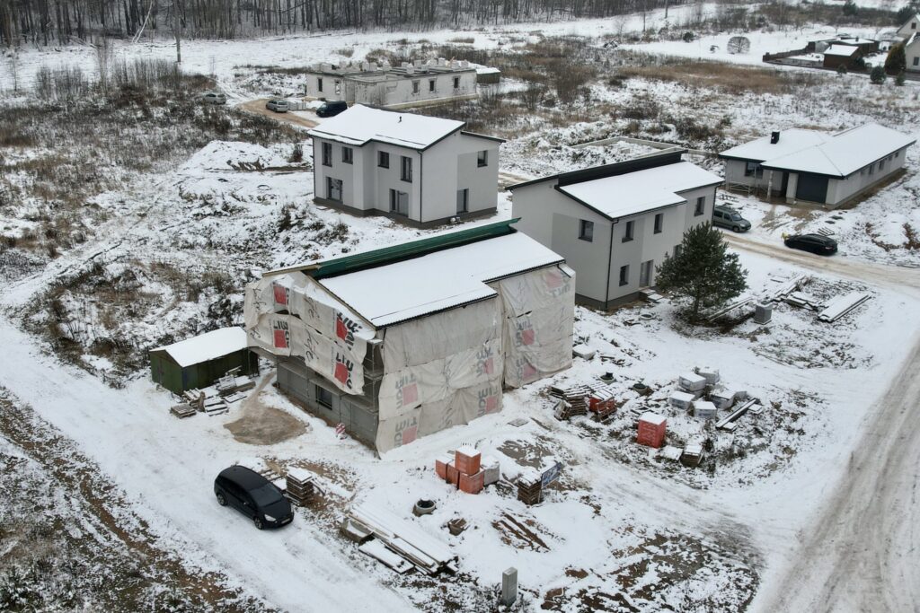 Tetervinų g. 4 (Tetervinų g. 4) - Rindu mājas - būvdarbu attēli