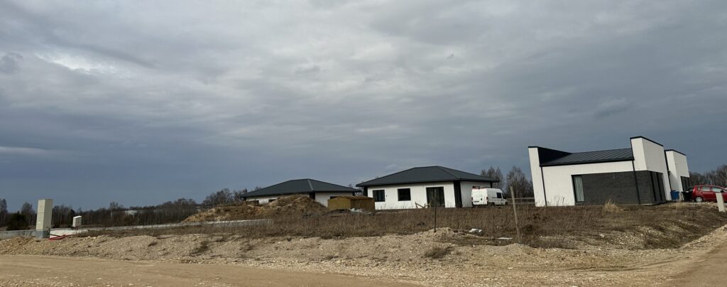 Liepų valdos (Liepų al.) - Land plots - construction photos