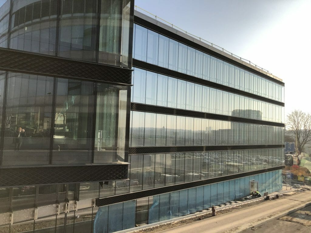 SEB administracinis (Gedimino Baravyko g. 4) - Biroju centrs - būvdarbu attēli