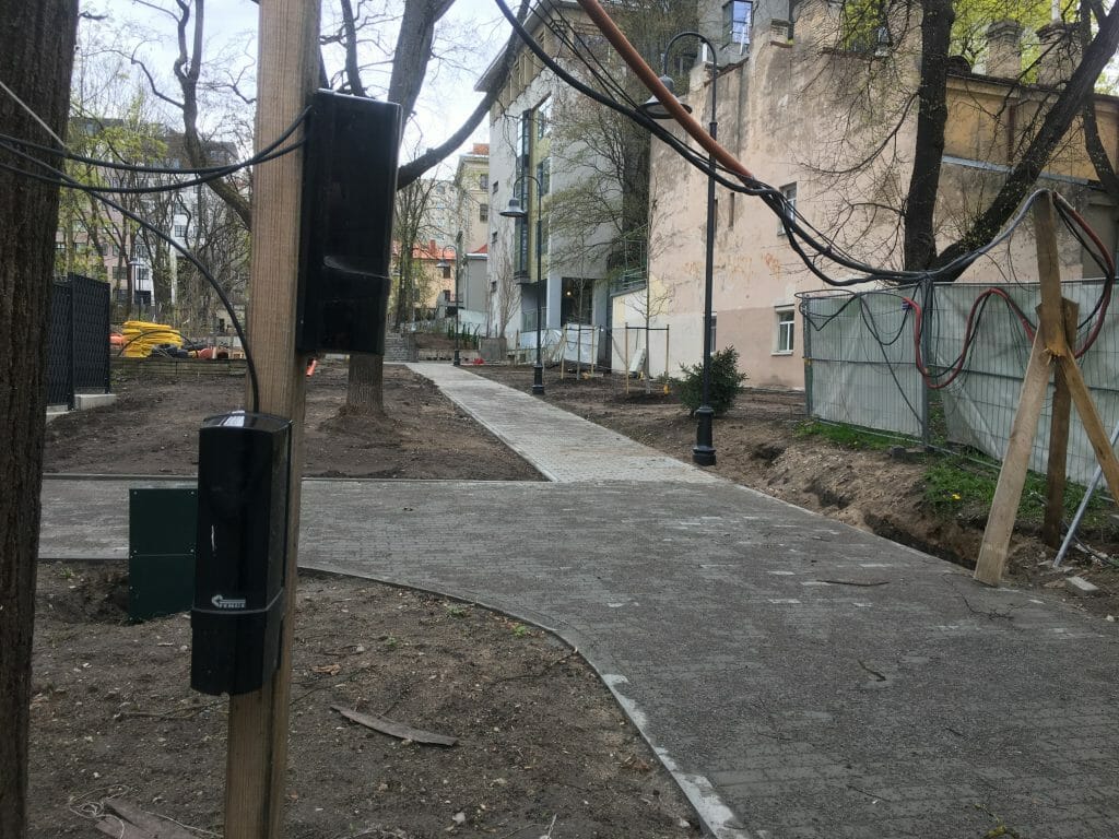 Reformatų parkas (Pylimo g.) - Parkas - statybų nuotraukos