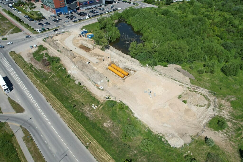 Taikos pr. 157 (Taikos pr. 157) - Tankla - ehituse fotod