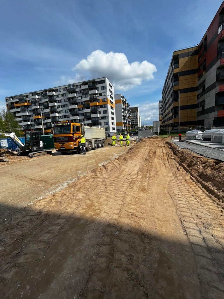Girulių g. atkarpa (Girulių g.) - Road - construction photos