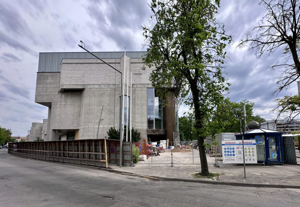 Vilniaus kongresų rūmai (Vilniaus g. 6-1) - Concert hall - construction photos