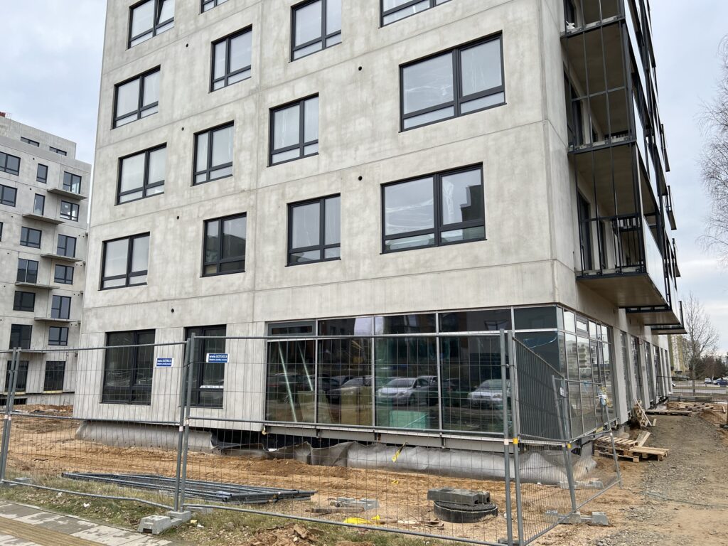 Martyno namai 3 etapas (A korpusas) (M. Mažvydo g. 30) - Multi apartment - construction photos