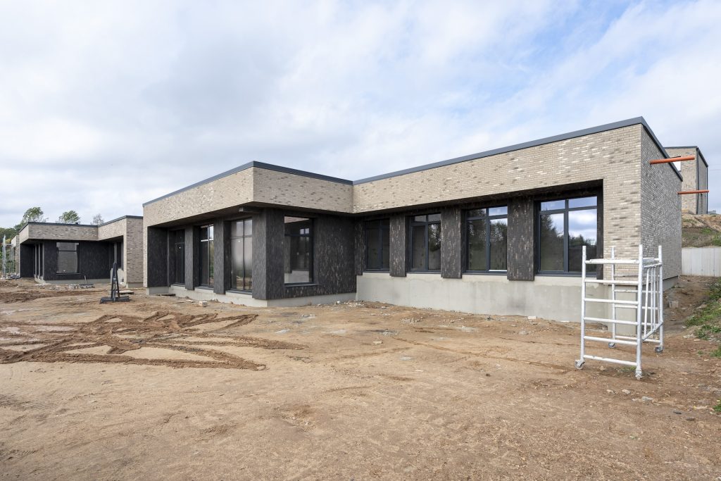 Miesto meldai (Pagudės g. 1, 3, 5, 7, 9, 11, 13) - Private house community - construction photos