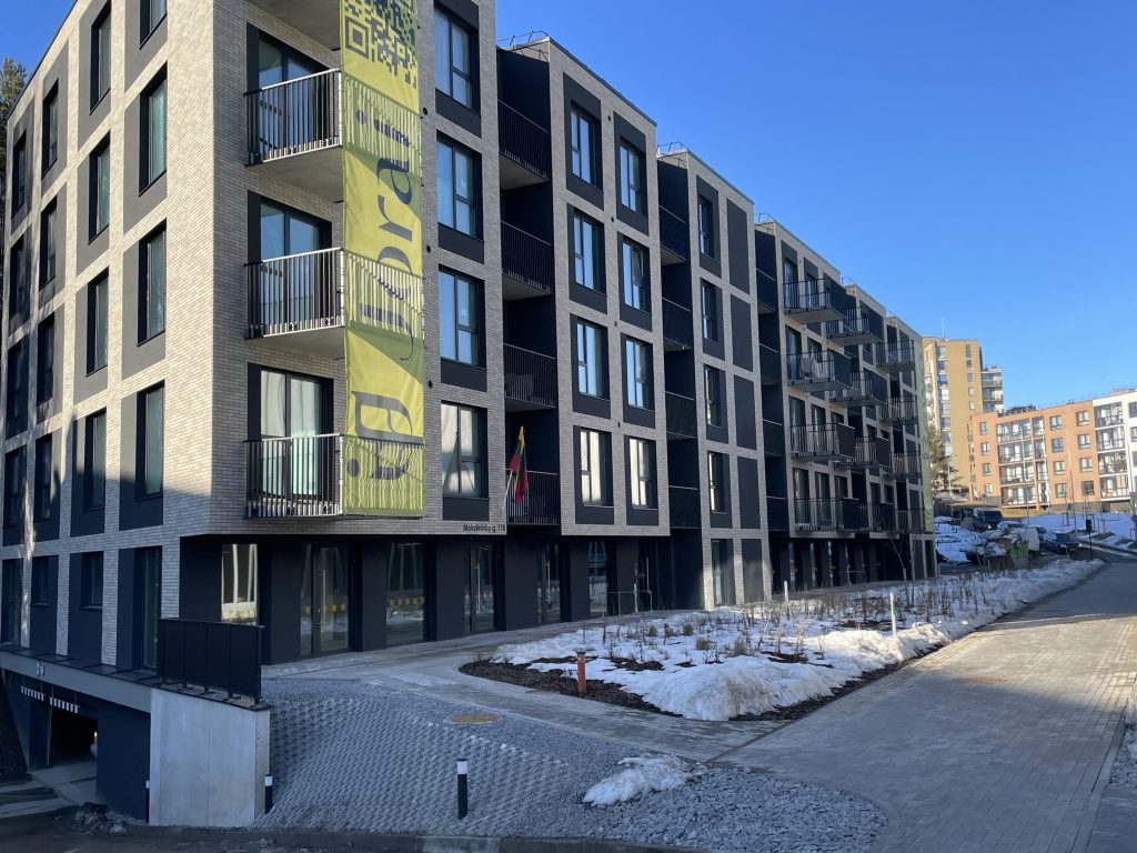 Jorai (Mokslininkų g. 11B) - Multi apartment - construction photos