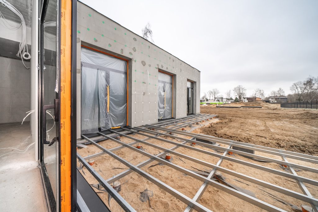 ROOTHAUS (Šermuonėlių g. 1, 2, 3, 4, 5, 6 - 19) - Privātmāju kopienas - būvdarbu attēli