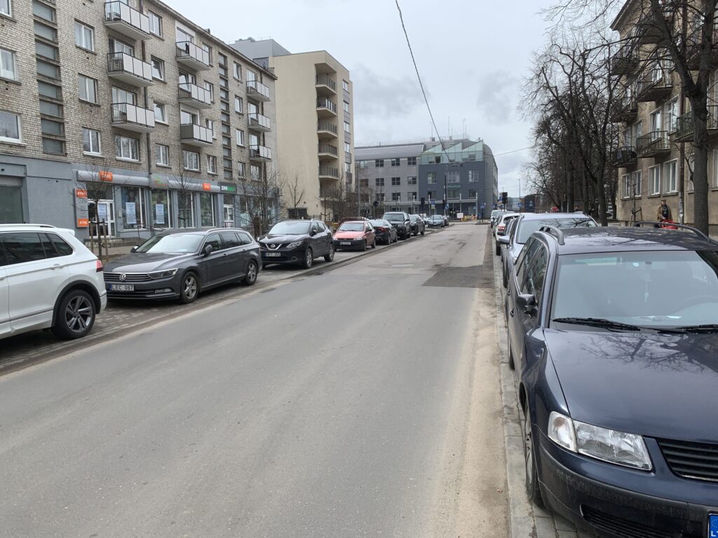 Ramaus eismo T. Ševčenkos g. (T. Ševčenkos g.) - Street - construction photos