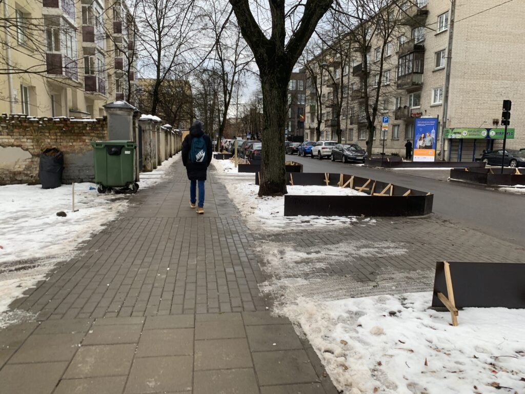 Ramaus eismo T. Ševčenkos g. (T. Ševčenkos g.) - Street - construction photos