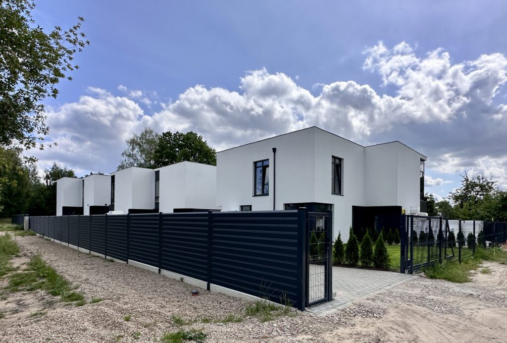 Rokantiškių namai (Rokantiškių g. 4E) - Row housing - construction photos