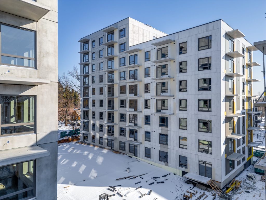 Metų laikai 2 etapas (Visorių g. 27) - Multi apartment - construction photos