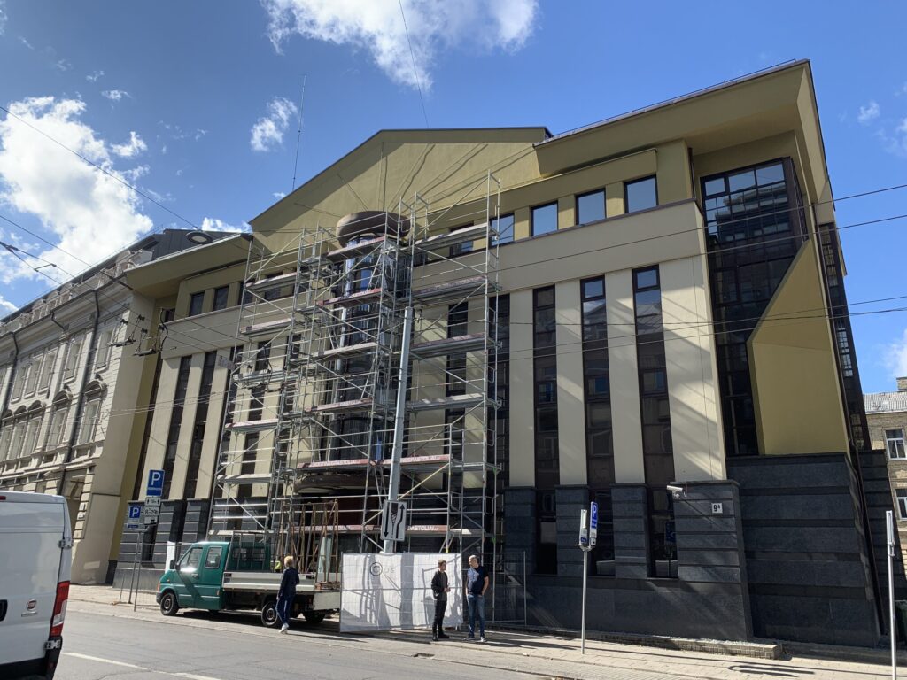 Jogaila (Jogailos g. 9A) - Office center - construction photos