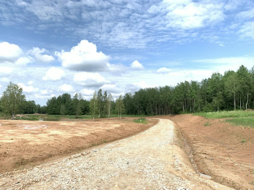 Giraitės slėnis (Užugirio g. 23) - Land plots - construction photos