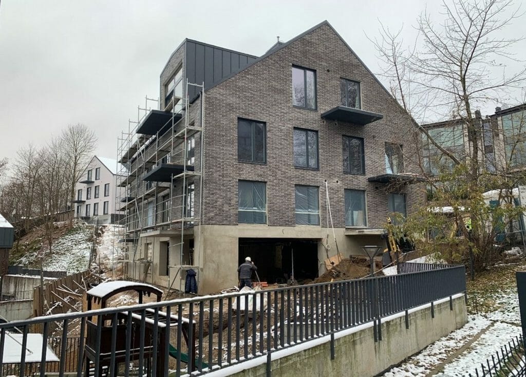 Andrum renesansas (Kreivasis skg. 4) - Multi apartment - construction photos