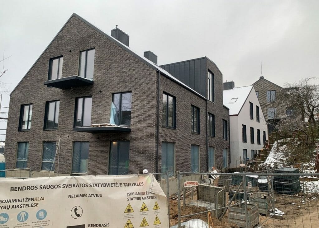 Andrum renesansas (Kreivasis skg. 4) - Multi apartment - construction photos
