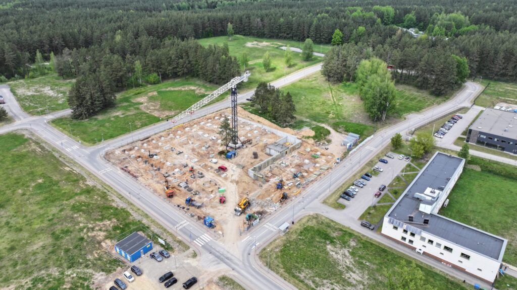 Vilniaus inovacijų parko verslo inkubatorius (Vismaliukų g. 34) - Mokslo įstaiga - statybų nuotraukos