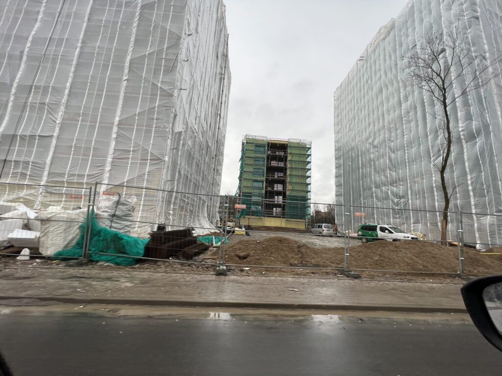 O5 NAMAI (Žeimenos g. 82) - Multi apartment - construction photos