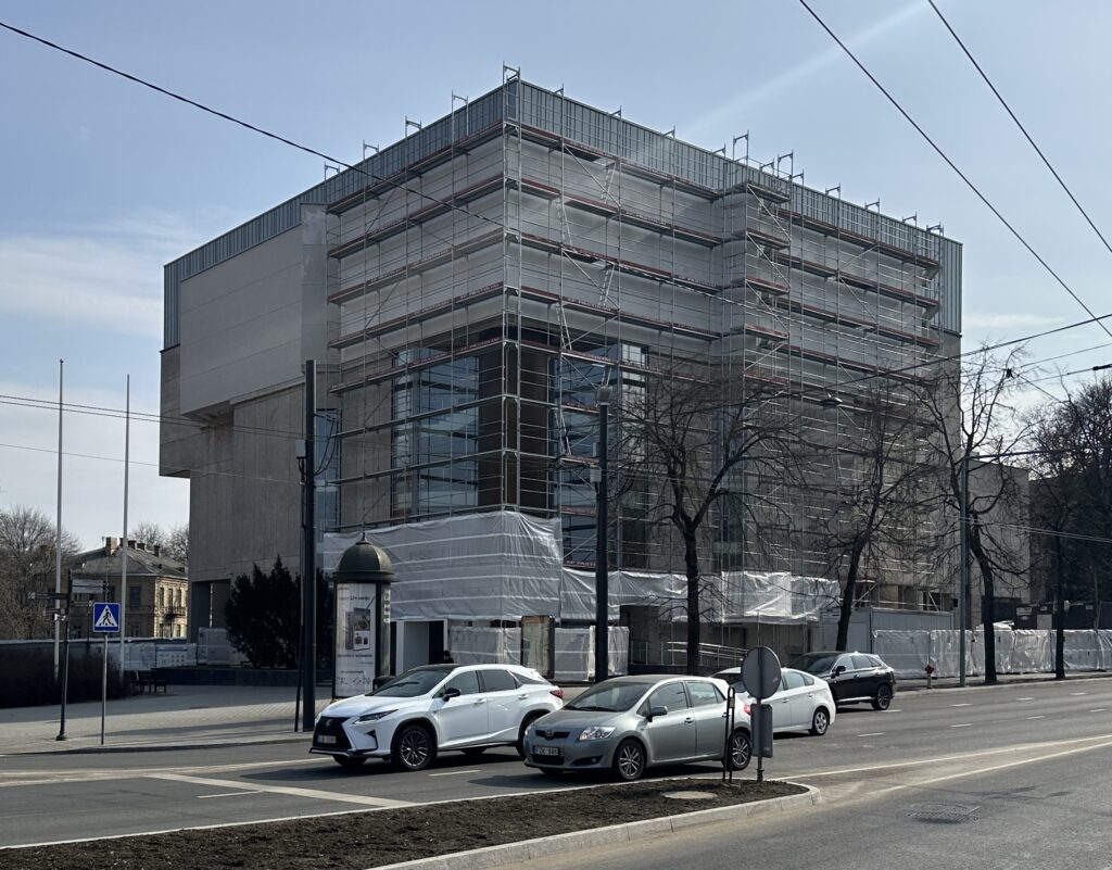 Vilniaus kongresų rūmai (Vilniaus g. 6-1) - Concert hall - construction photos