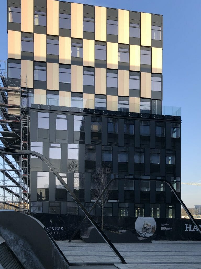 Business Stadium North (Rinktinės g. 3) - Verslo centras - statybų nuotraukos