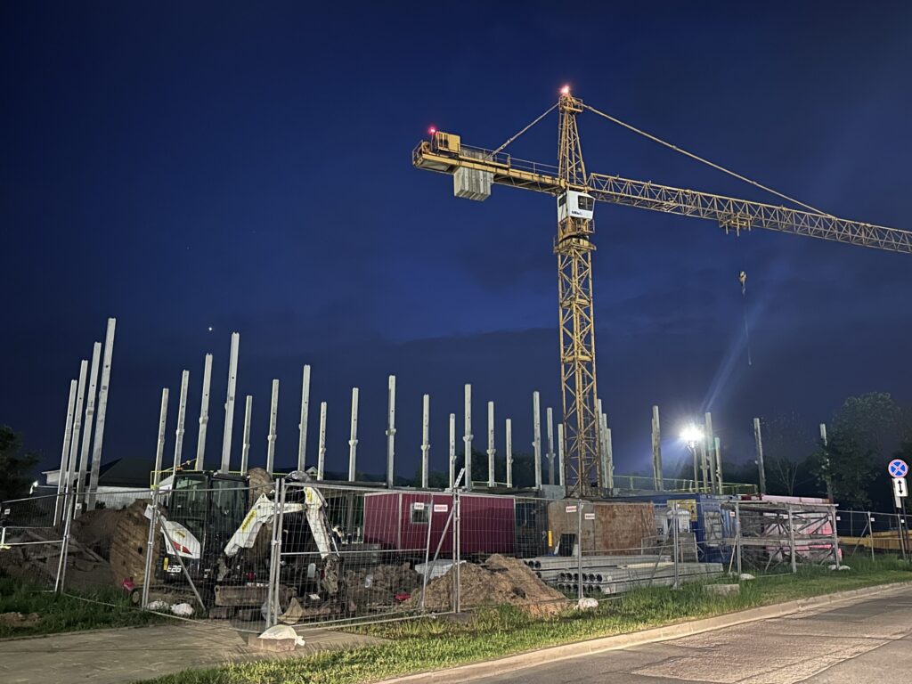 Rod5 (Rodūnios kel. 5) - Office center - construction photos