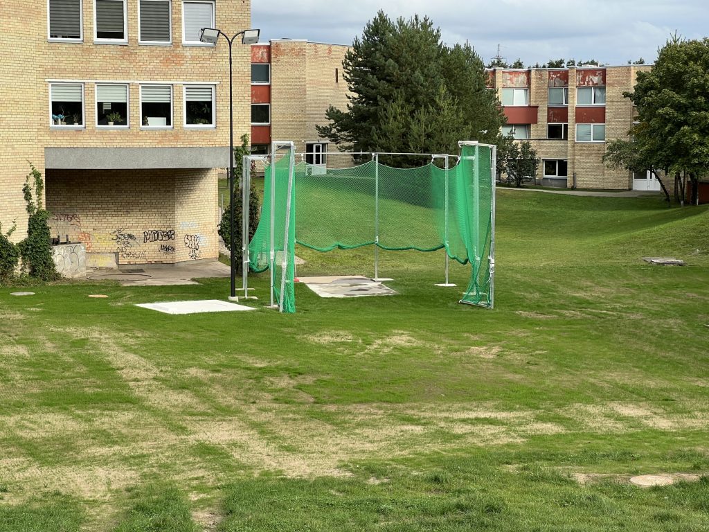 Vilniaus Ozo gimnazijos sporto aikštynas (Ozo g. 39) - Sports arena - construction photos