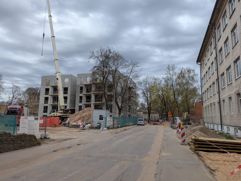 Bordo Rezidences - B korpuss (Biešu iela 9) - Daugiabutis - statybų nuotraukos