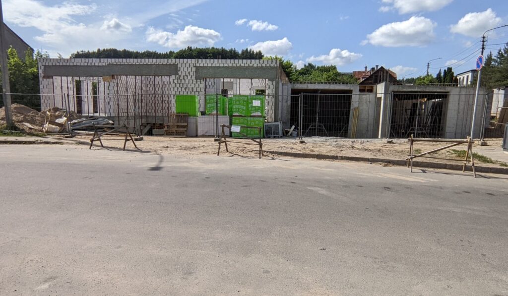 Batoro 34 (Stepono Batoro g. 34) - Multi apartment, Office center - construction photos