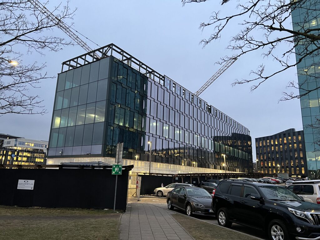 Teltonika Saltoniškių g. (Saltoniškių g. 14) - Office center - construction photos