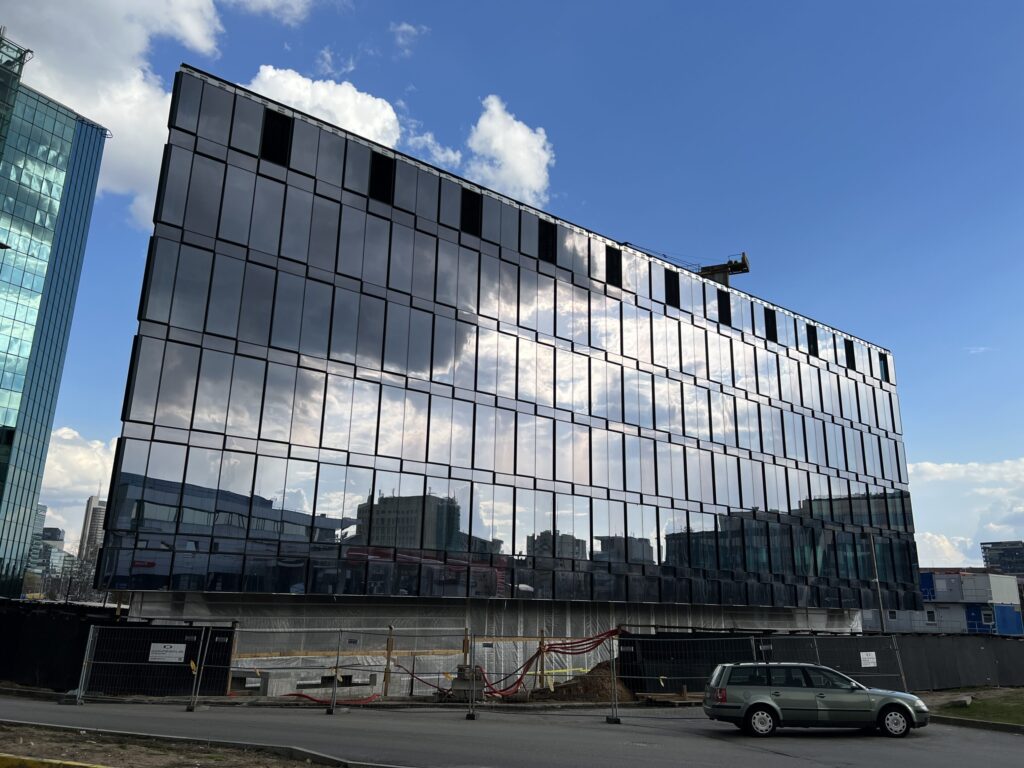 Teltonika Saltoniškių g. (Saltoniškių g. 14) - Office center - construction photos