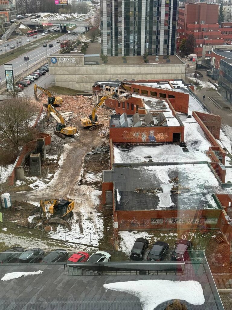 PC PIKAS (Ukmergės g. 221) - Shopping center - construction photos