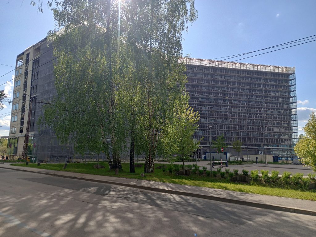 Latvijas Universitātes Akadēmiskais centrs - 3.kārta - Rakstu māja (Jelgavas iela 1) - Higher education - construction photos